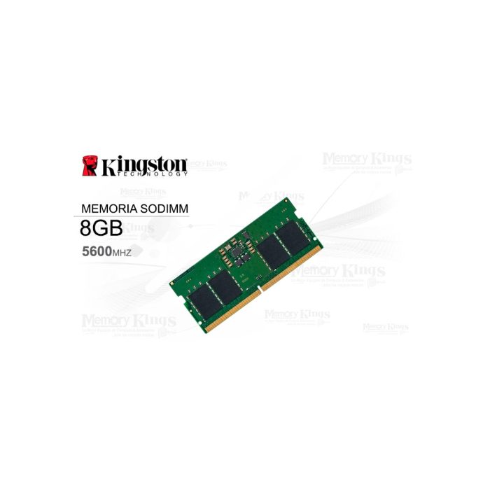 MEMORIA SODIMM DDR5 8GB 5600 CL46 KINGSTON KVR56S46BS6-8