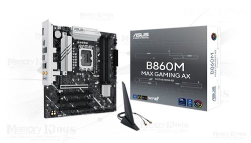 Motherboard ASUS B860M MAX GAMING AX, Chipset Intel B860, LGA 1851, DP, mATX
