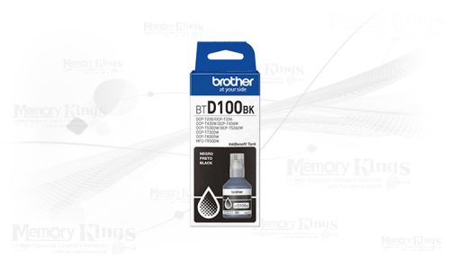 Botella de TINTA BROTHER BTD100BK BLACK 7500pag.