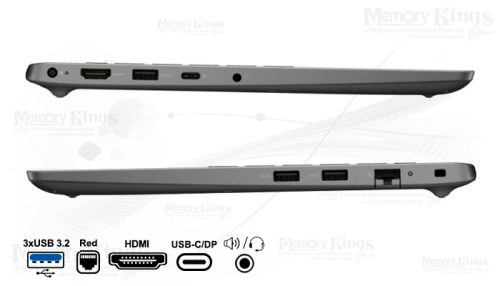 LAPTOP Core i5-1335U DELL Latitude 3450 8|512|14" Grafica Intel Iris Xe, W11PRO