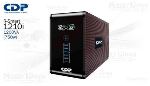 UPS 1200VA(750W) CDP R-SMART1210i 5-USB Interactiva