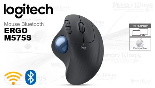 MOUSE LOGITECH ERGO M575S TRACKBALL BLACK