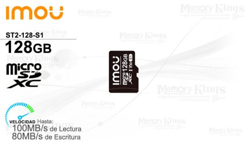 MEMORIA micro SD 128GB IMOU ST2-128-S1