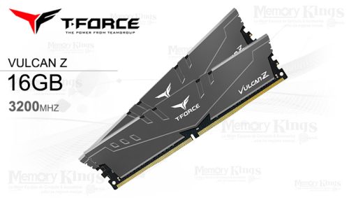 MEMORIA DDR4 16GB 3200 CL16 T-Force Vulcan Z GREY (2x8GB)
