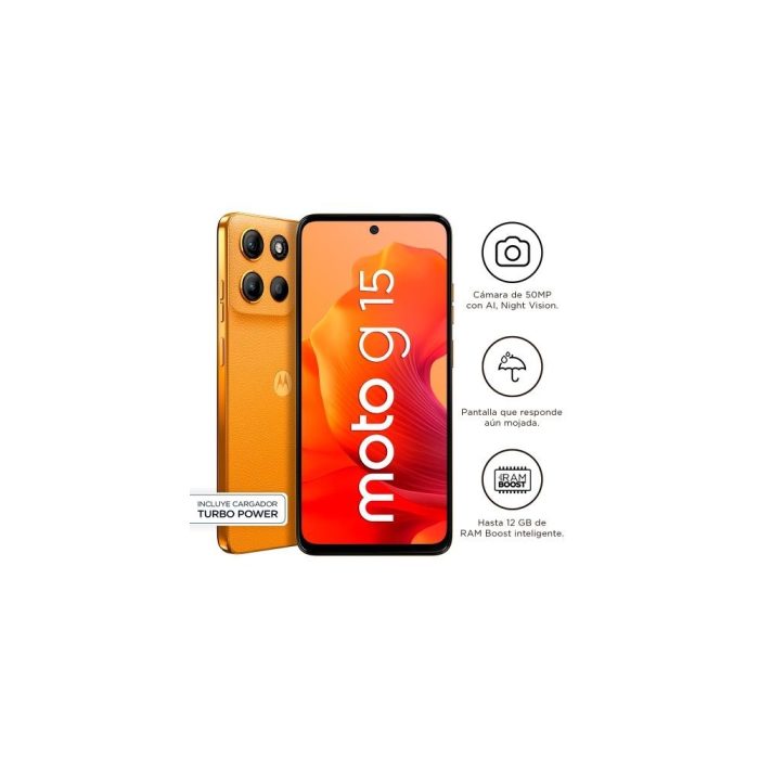 Motorola XT2521-2 - Smartphone - Android - 256 GB - Orange - Touch