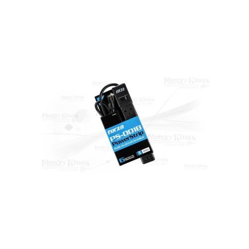 REGLETA FORZA PS-001B con Cable 1-mts 6-Tomas Universal