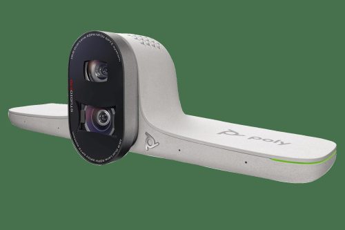 Poly Studio E70 - Cámera de conferencias - color - 2 de 20 MP - 3840 x 2160 - 4K, 2160p - LAN - USB-C
