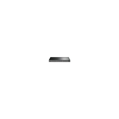TP-Link JetStream TL-SG3452P V1 - Conmutador - Gestionado - 48 x 10/100/1000 (PoE+) + 4 x Gigabit SFP