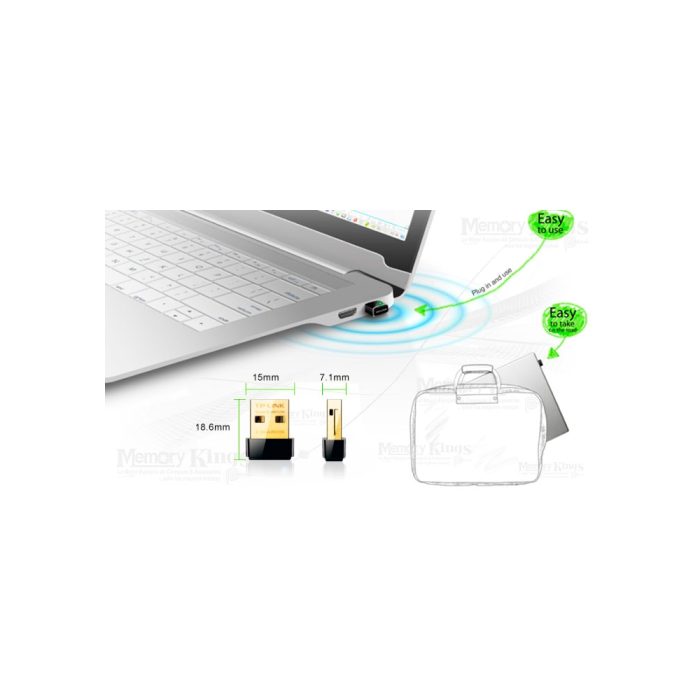 RED Wi-Fi USB TP-LINK TL-WN725N 150MB nano 2.4GHZ