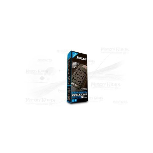 PROTECTOR DE SOBRETENSION FORZA FSP-06MN 6-tomas