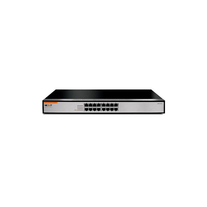 Nexxt ASFRM164U1 - Conmutador - 16 x 10/100 - Montable en Rack