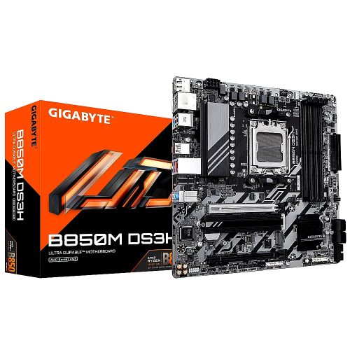 Motherboard GIGABYTE B850M DS3H, Chipset AMD B850, Socket AMD AM5, mATX