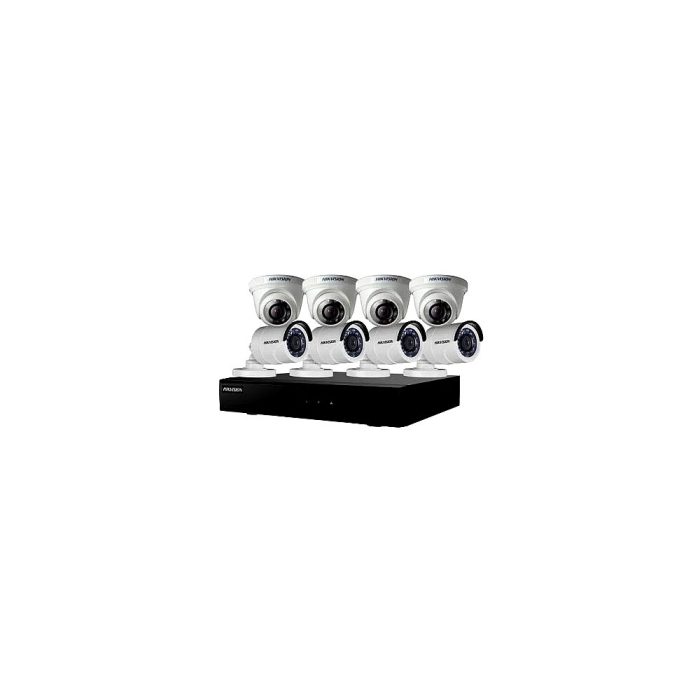KIT CCTV: 8 CAMERAS + 1 DVR 8C