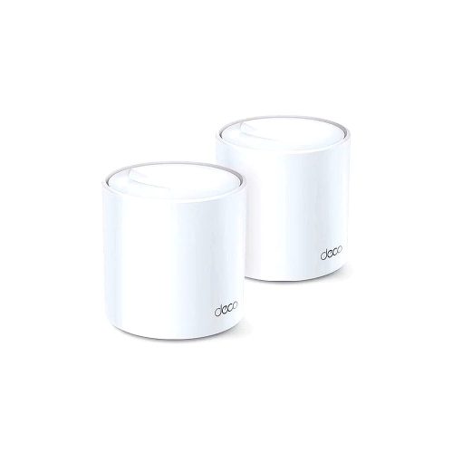 TP-LINK Deco X10 V1 - Sistema Wi-Fi - (2 enrutadores) - hasta 3900 pies cuadrados - malla 1GbE - Wi-Fi 6