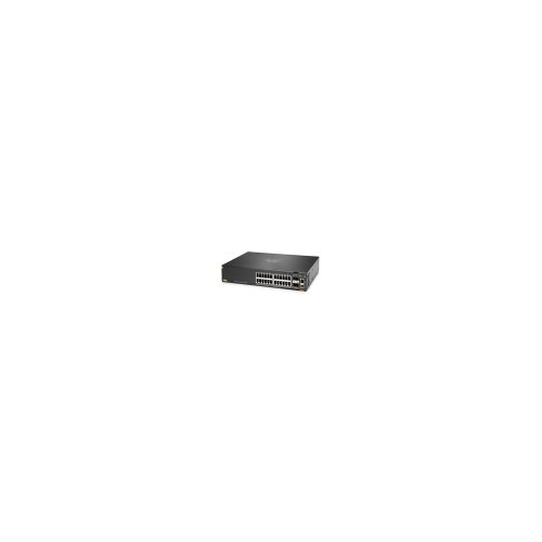 HPE Aruba 6200F 24G Class4 PoE 4SFP+ 370W Switch - Conmutador - Distancia máx. de apilamiento de 10 km