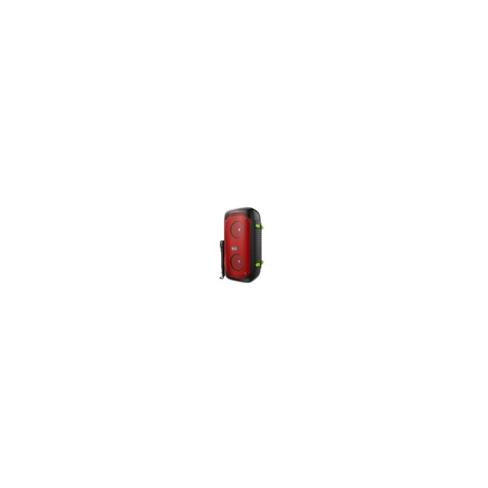 Parlante Klip Xtreme KLS-100 BoomFire 1200W con micrófono, radio FM, USB, SD y Bluetooth - Audio potente y versátil