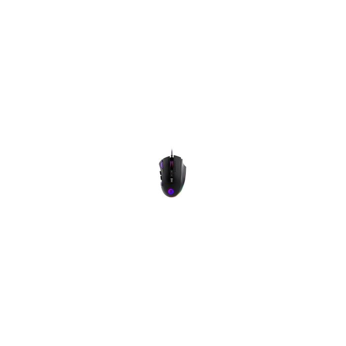 Primus Gaming - Mouse - PMO-302 - USB - Cableado - BOTONES: 12 - 9 ESQUEMAS DE EFECTOS DE LUZ POR DEFECTO