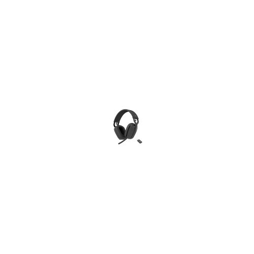 Logitech Zone Vibe Wireless Bluetooth headphones with noise-canceling mic, USB-A, USB-C, certified for Microsoft Teams, Mac/PC - Graphite - Auricular