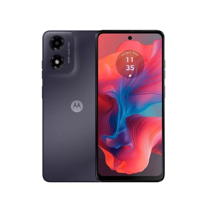 Motorola Moto G04S - Smartphone - Android - 128 GB - Black - Touch - XT2421-7