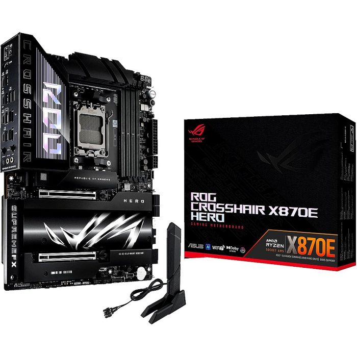 PLACA AM5 ASUS ROG CROSSHAIR X870E HERO WIFI D5