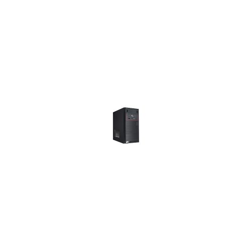 Xtech - Desktop - Micro ATX - All black - pc case 600W ps logo