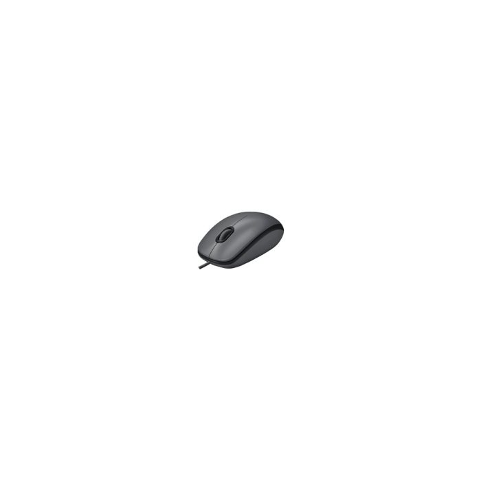 Logitech M90 - Ratón - diestro y zurdo - óptico - cableado - USB