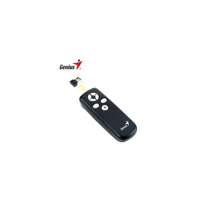 PRESENTADOR GENIUS C/PUNTERO MEDIA POINTER 100 RUN CARD BLACK (PN 31090015100)