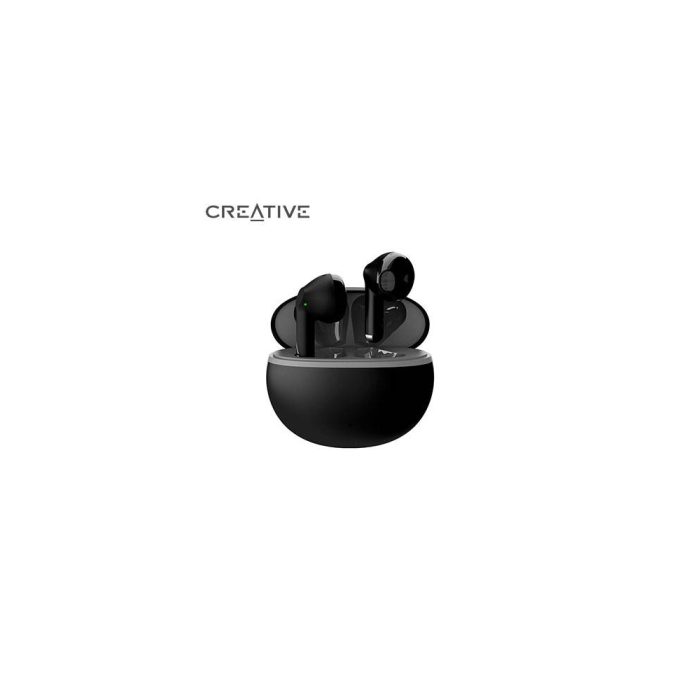 AUDIFONO C/MICROF. CREATIVE ZEN AIR DOT TRUE WIRELESS BT 5.3 13MM 24H ENC IPX4 CARGA USB-C BLACK (51EF1120AA000)