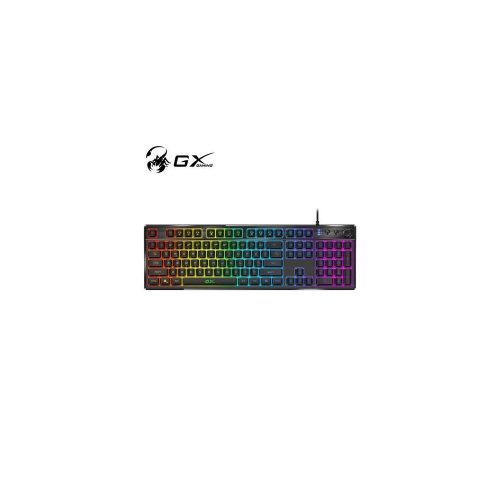 TECLADO GENIUS GX SCORPION K7 AI COPILOT GAMING RGB 19 TECLAS ANTI-GHOSTING MACRO USB SP BLACK (31310054401)