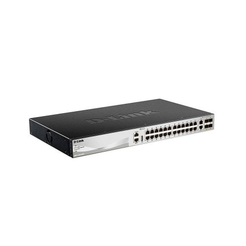 Switch D-Link DGS-3130-30TS, Administrable, Apilable de capa 3.