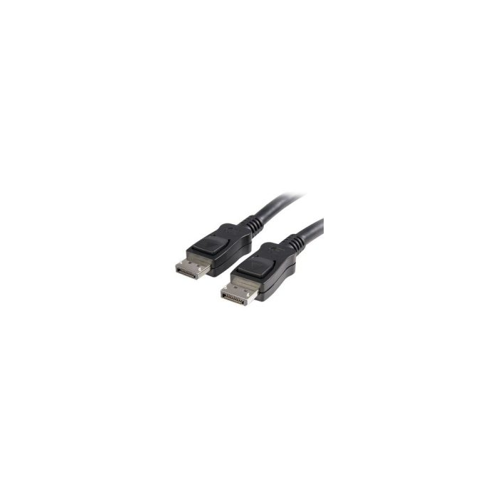 Cable de 3m Certificado DisplayPort 1.2 4k con Cierre de Seguridad - 2x Macho DP