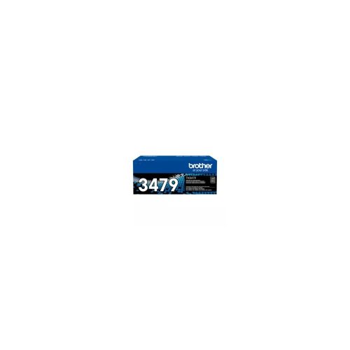 Cartucho de tóner Brother TN3479 Láser - Negro - Original - 12000 Páginas