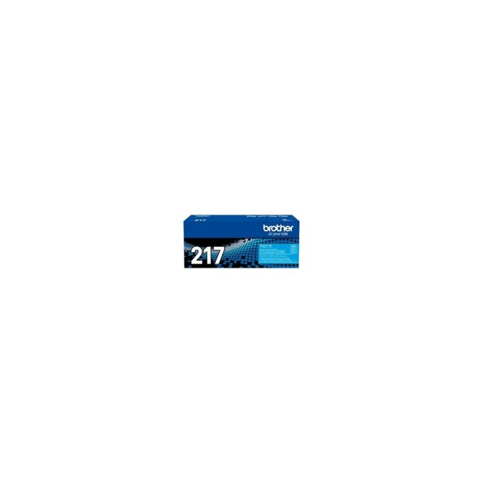 Cartucho de tóner Brother TN-217C Alto Rendimiento Láser - Azul ciánico - Original