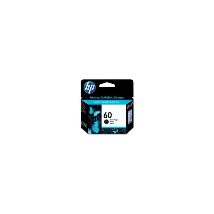 Cartucho de tinta HP 60 Inyección de tinta - Negro - Original - Inyección de tinta