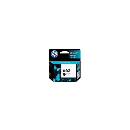 Cartucho de tinta HP 662 Inyección de tinta - Negro - Original - Inyección de tinta
