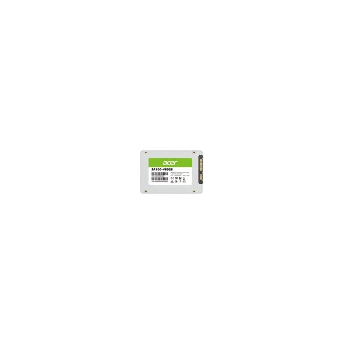 SSD ACER Unidad de Estado Solido, 2.5 Interno - 480GB - SATA (SATA/6.0) - 150TB TBW - 560MB/s Tasa de transferencia de lectura m谩xima