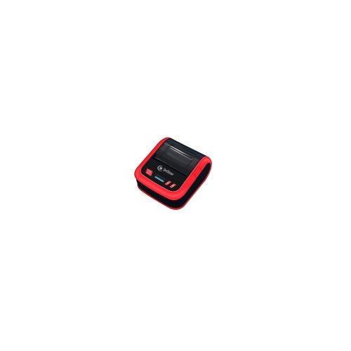 Impresora térmica móvil de etiquetas (ZPL) y recibos - Modelo PPT305BT, de 76 mm (3"") Modo dual de Bluetooth 2.1 / 4.0, Memoria RAM 8GB, FLASH 8GB, compatible con Android, Windows, WinCE / Imprime la mayoría de los códigos de barras 1D y 2D (Accesorios: Cable USB Tipo C, Rollo de papel, Manual, CD)
