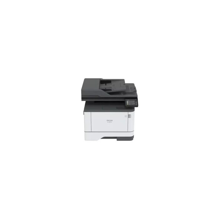 Impresora Láser Multifunción Ricoh M 400FW Cableado - Monocromo - Copiadora/Fax/Impresora/Escáner - 42 ppm de impresión monocolor - 2400 x 600 dpi Impresión - Color Escáner - 600 - Monocromo Fax - Fast Ethernet Ethernet - USB