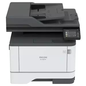 Impresora Láser Multifunción Ricoh M 400FW Cableado - Monocromo - Copiadora/Fax/Impresora/Escáner - 42 ppm de impresión monocolor - 2400 x 600 dpi Impresión - Color Escáner - 600 - Monocromo Fax - Fast Ethernet Ethernet - USB