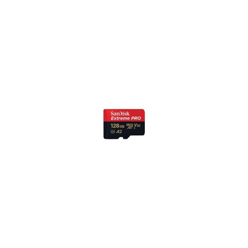SanDisk Extreme Pro - Tarjeta de memoria flash (adaptador microSDXC a SD Incluido) - 128 GB