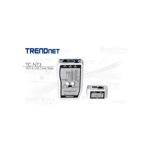 PROBADOR DE CABLE DE RED TRENDNET TC-NT3 DVI|USB|R