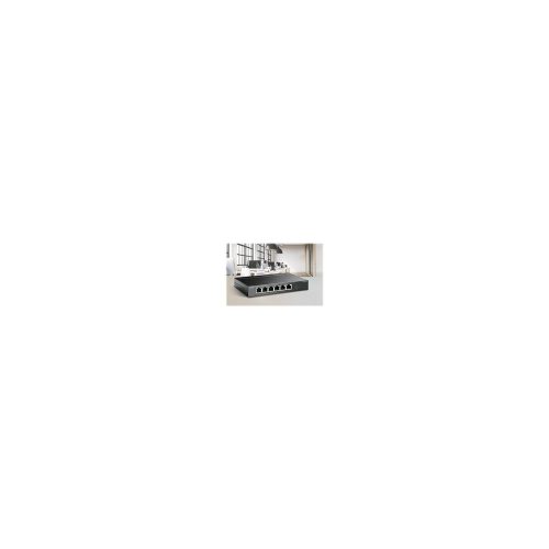 TP-Link TL-SF1006P - V1 - conmutador - sin gestionar - 6 x 10/100 (4 PoE+) - sobremesa, montaje en pared