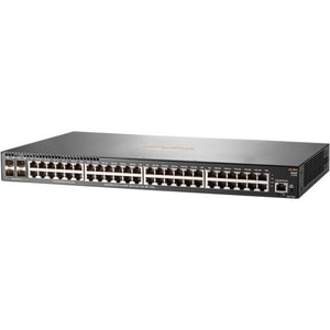 HPE 2930F 48G 4SFP 48 Puertos Gestionable Conmutador de nivel 3 - Gigabit Ethernet - 1000Base-X, 10/100/1000Base-TX - 3 Capa compatible - Modular - 4 Ranuras SFP - Par trenzado, Fibra Óptica - 1U - Montable en bastidor, De Escritorio