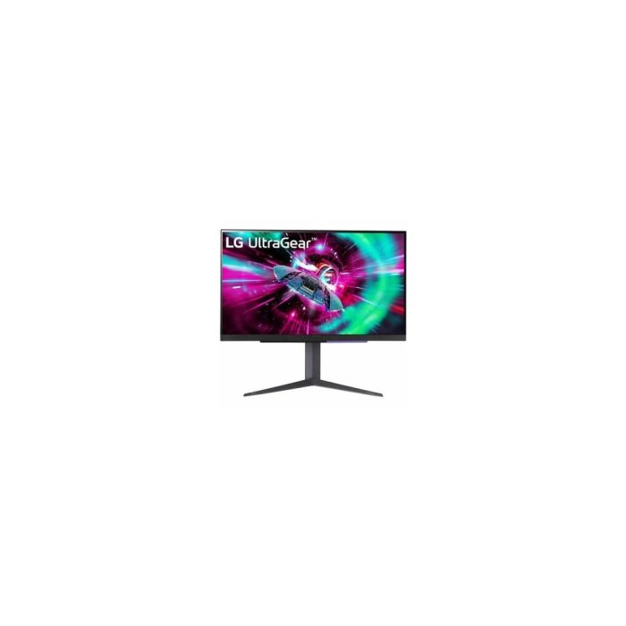 Monitor gaming LCD LG UltraGear 27GR93U-B 27" Class 4K UHD - 16:9 - 68.6cm (27") Viewable - Tecnología conmutación en el mismo plano (In-plane Switching, IPS) - 3840 x 2160 - 1.07 Billones de colores - FreeSync Premium - 400cd/m² - 1ms - HDMI - DisplayPort - Concentrador USB