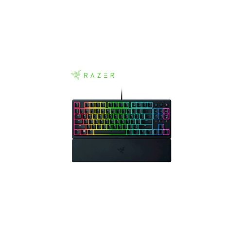 TECLADO RAZER ORNATA V3 TKL MECHA-MEMBRANE LOW PROFILE 8 ZONAS US CHROMA BLACK (RZ03-04880200-R3U1)