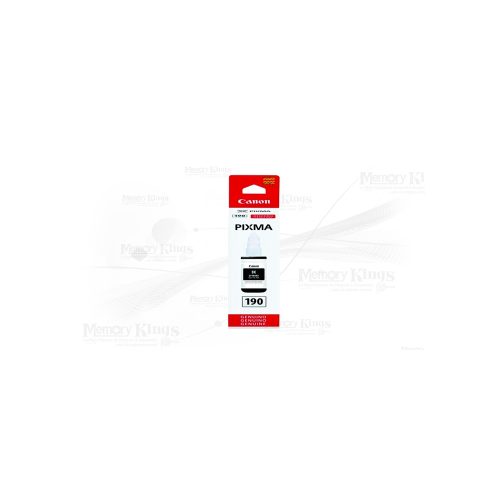 Botella de TINTA CANON GI-190 Black 135ml.