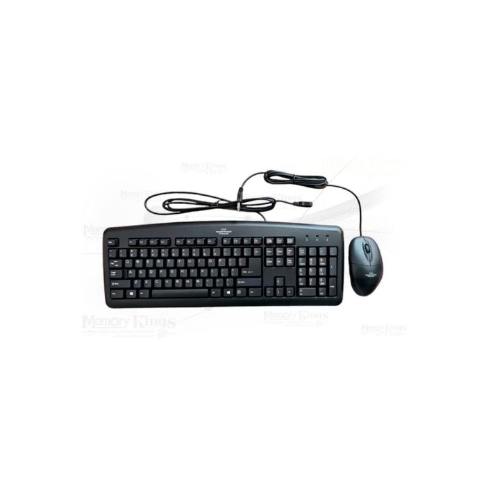 HPE BFR with PVC Free Kit - Juego de teclado y ratón - USB - EE. UU.