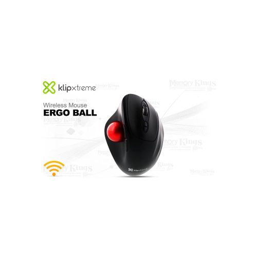 MOUSE KLIP XTREME KMW-800 TRACKBALL ERGO Wireless