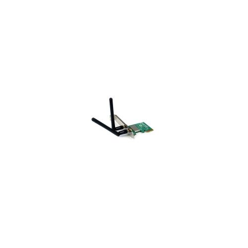 StarTech.com IEEE 802.11n Adaptador Wi-Fi para Computadora de escritorio - PCI Express x1 - 300Mbit/s - 2.48GHz ISM - Interno