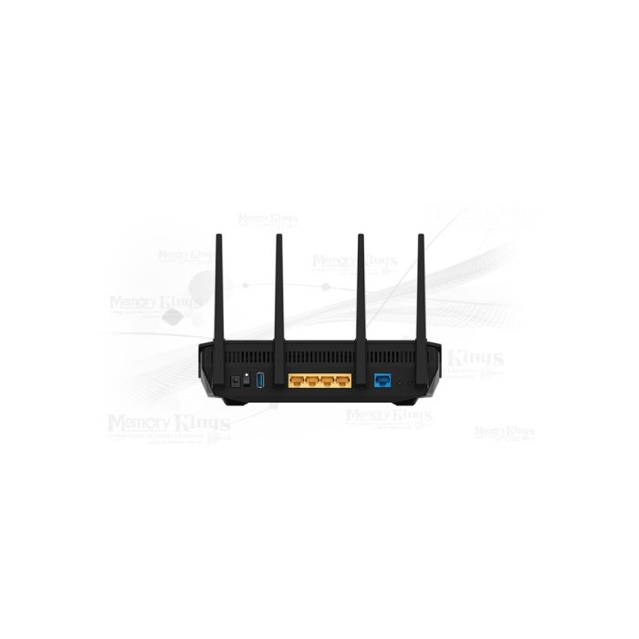 Router ASUS RT-AX5400 Wi-Fi 6 Dual Band, alta velocidad, conexión estable y gran alcance.